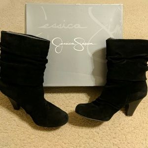 Jessica Simpson Suede Booties